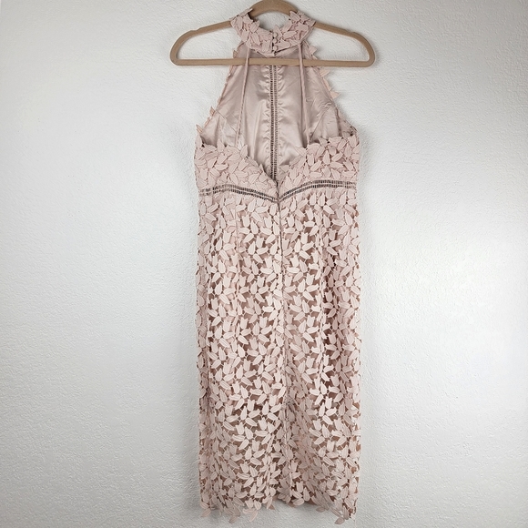 Bardot Gemma Dress Light Pink 10/ Large - Picture 7 of 12